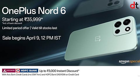 OnePlus Launches OnePlus Nord 6 with 165 FPS Gaming and Massive 9000mAh Battery