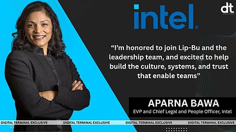 Intel Corporation appoints Aparna Bawa as EVP and Chief Legal and People Officer