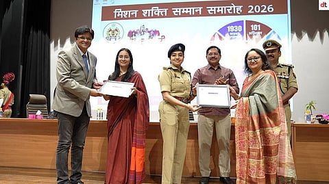 Noida Police Felicitates Galgotias University Faculty at Mission Shakti Samaroh 2026