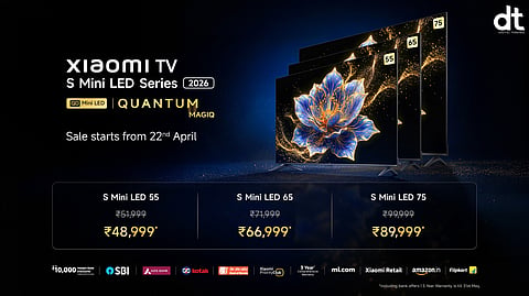 Xiaomi Expands Premium TV Portfolio with Launch of Mini LED Series in India