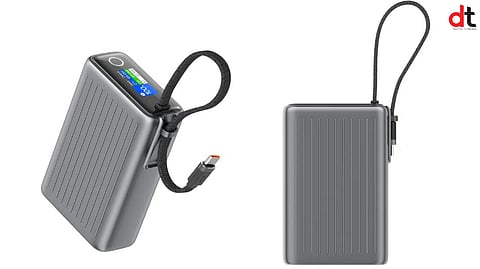 Rapoo Launches P201 65W Laptop Power Bank in India with 20,000mAh Battery