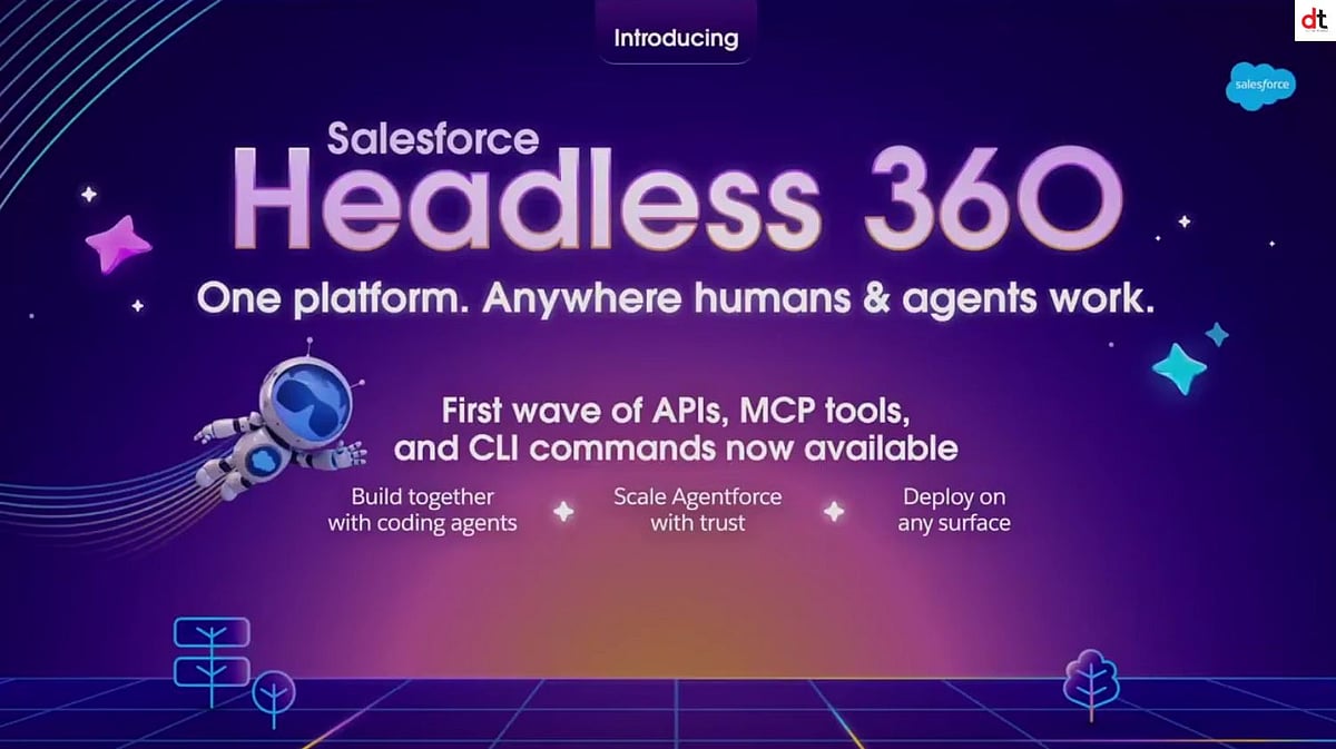 Salesforce Launches Headless 360: AI Agents Work Without Browsers