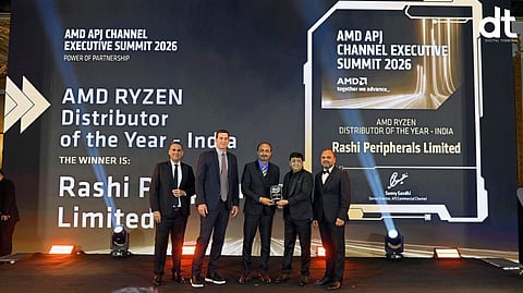 Rashi Peripherals Wins AMD Ryzen Distributor of the Year India Award 