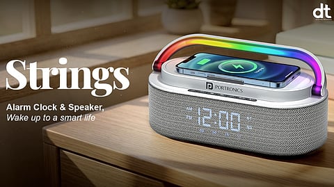 Portronics Unveils Strings Smart Speaker with  Ambient Light
