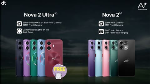 Ai+ Smartphone Brings Back Nova 2 5G and Nova 2 Ultra 5G Sales on May 1