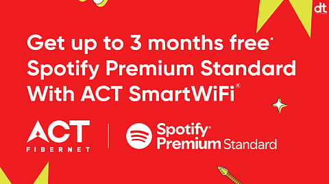 ACT Fibernet and Spotify Join Forces for Seamless Ad Free Music Experience