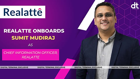Sumit Mudiraj Appointed as Chief Information Officer at Realatte