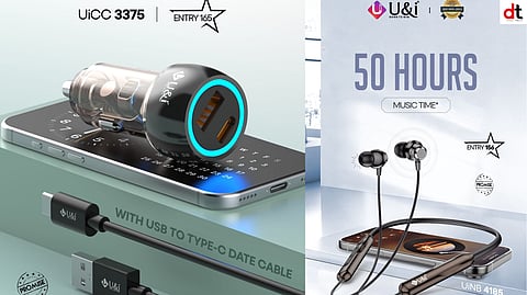 U&i Expands Entry Star Series with New ANC Neckband, Powerbank and Fast Car Chargers