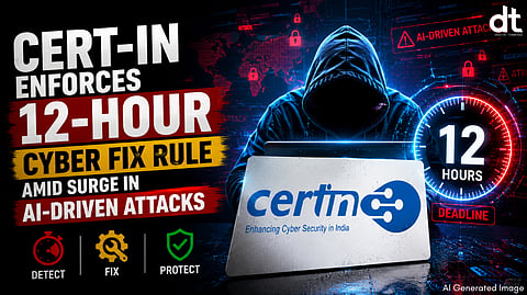 CERT-In Mandates 12-Hour Fix Window as AI-Powered Cyber Threats Escalate