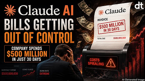 Claude AI Bills Getting Out of Control, Company Spends $500 Million in Just One Month