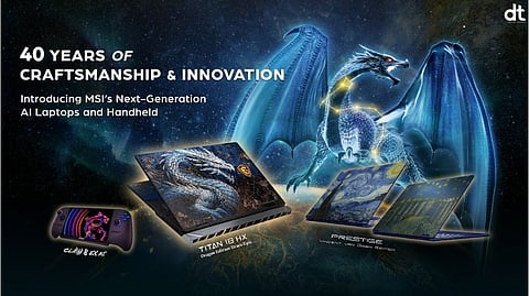 MSI Expands Gaming Portfolio with AI-Powered Laptops at COMPUTEX 2026