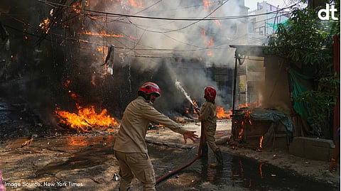 Massive Fire Breaks Out In Delhi Hotel Leaving 21 People Dead