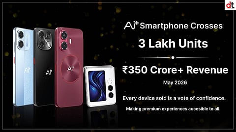 Ai+ Smartphone Records Strong Growth with 3 Lakh Units Sold in May
