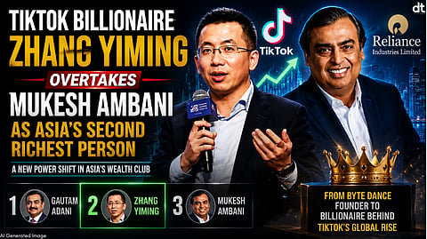 ByteDance Founder Zhang Yiming Overtakes Mukesh Ambani to Become Asia’s Second Richest Person