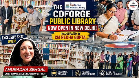 Coforge Launched Public Library in Delhi I Exclusive Chat with Anuradha Sehgal