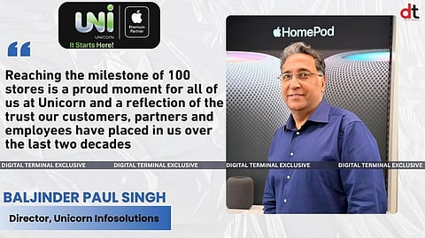 Unicorn Infosolutions Marks Milestone with 100th Apple Mono Brand Store