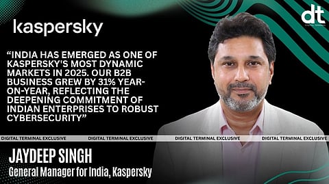 Kaspersky India Reports Strong 2025 Growth with 31% Surge in B2B Sales