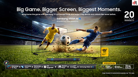 Samsung Launches New Campaign to Elevate Football Viewing Experience