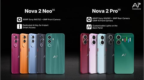 Ai+ Expands Nova Series with Nova2 Neo 5G and Nova2 Pro 5G