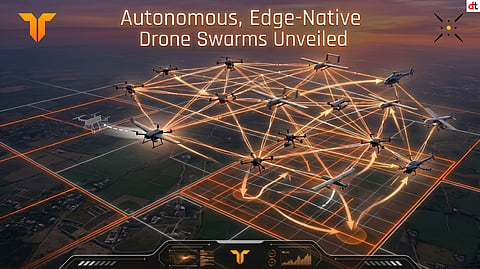 Tashi Network And DroneVerse Complete Successful Swarm Drone Field Test