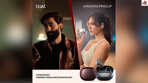 boAt Tackles Open Ear Audio Myths with Sonam Bajwa and Ambrish Verma Campaign