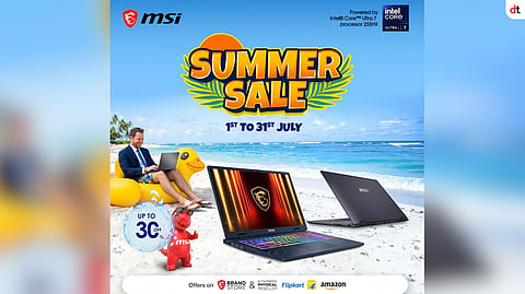 MSI Announces Exclusive Laptop Deals for Flipkart GOAT Sale 2026