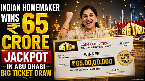 Indian Homemaker Wins ₹65 Crore Jackpot in Abu Dhabi Big Ticket Draw
