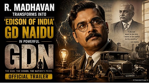 R. Madhavan Transforms Into 'Edison of India' GD Naidu in Powerful 'GDN' Trailer
