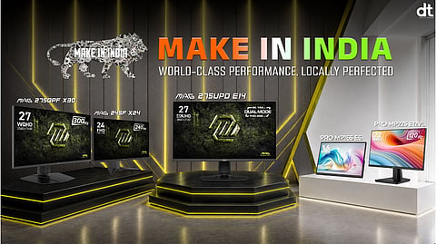MSI Strengthens Make in India Commitment Through Local Monitor Production