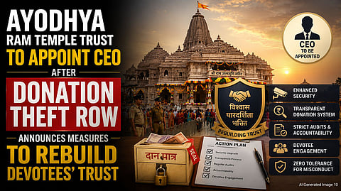 Ayodhya Ram Temple Trust to Appoint CEO After Donation Theft Row, Announces Measures to Rebuild Devotees' Trust