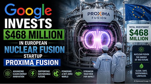 Google Invests $468 Million in European Nuclear Fusion Startup Proxima Fusion