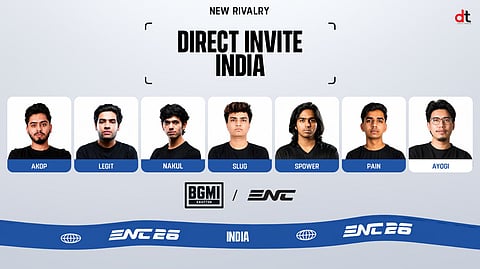 NODWIN Gaming Reveals India’s BGMI Team for Esports Nations Cup 2026
