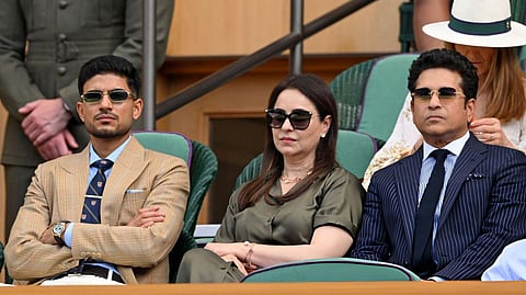 Sachin Tendulkar and Shubman Gill Shine in Wimbledon's Prestigious Royal Box