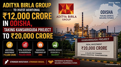 Aditya Birla Group to Invest Additional ₹12,000 Crore in Odisha, Taking Kansariguda Project to ₹20,000 Crore