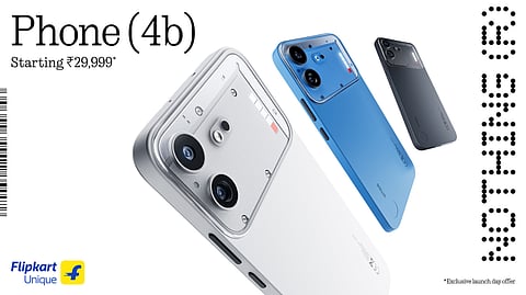 Nothing Announces Phone (4b) Sale with Snapdragon 6 Gen 4 and 6,000mAh Battery