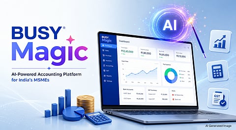 BUSY Launches AI-Powered Accounting Platform 'BUSY Magic' for India's MSMEs