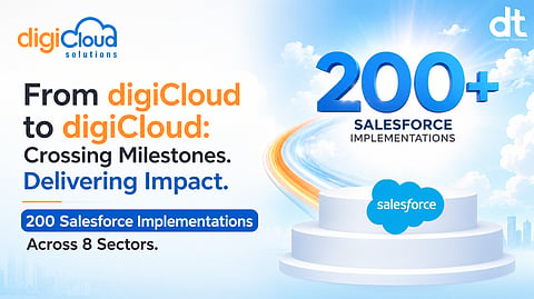 digiCloud Solutions Surpasses 200 Salesforce Implementations Across Eight Industries