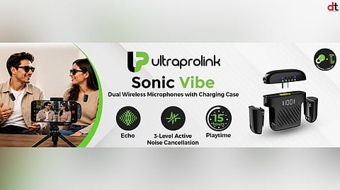 UltraProlink Introduces Sonic Vibe with Smart Charging Case for Seamless Creator Audio Experiences