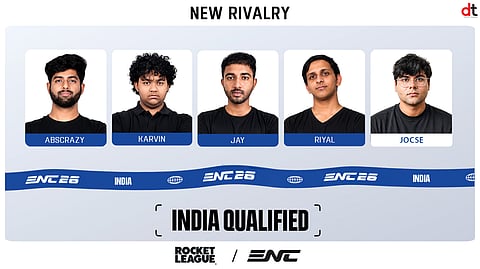 India’s Rocket League Team Books Spot at Inaugural Esports Nations Cup 2026