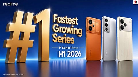 realme P Series Emerges as Flipkart's Top Smartphone Performer by Sales Volume