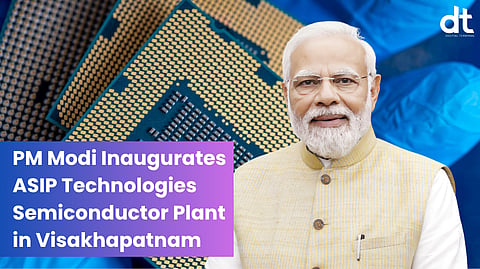 PM Modi Inaugurates ASIP Technologies’ ₹2,500 Crore Semiconductor Facility in Visakhapatnam
