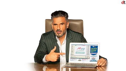 Bollywood Star Suniel Shetty Becomes Brand Ambassador of MARG ERP