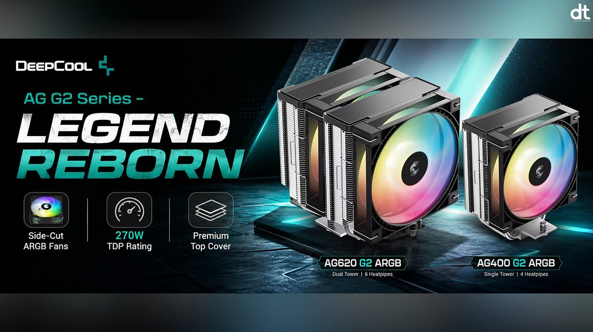 DeepCool Unveils Next-Gen AG G2 ARGB Series with Up to 270W Cooling Capacity