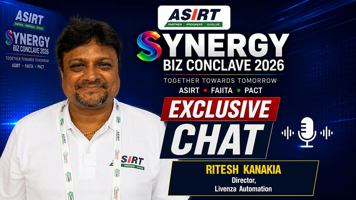 Exclusive Chat with Ritesh Kanakia, Director, Livenza Automation | ASIRT Synergy Biz Conclave 2026