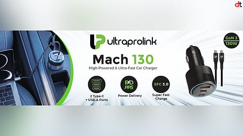 UltraProlink Unveils Mach 130 With 130W GaN Fast Charging