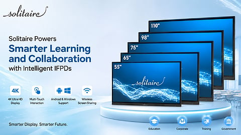 Solitaire Transforms Digital Learning and Collaboration with AI-Enabled IFPD Solutions