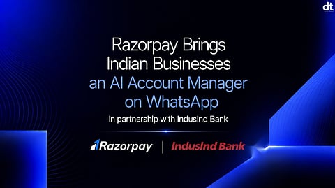 Razorpay Launches RAY, AI Account Manager on WhatsApp with IndusInd Bank