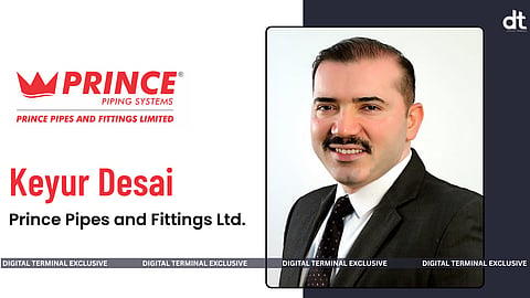 Keyur Desai Elevated to CIO at Prince Pipes and Fittings