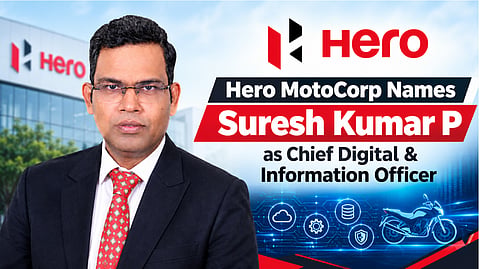 Hero MotoCorp Appoints Suresh Kumar P as Chief Digital & Information Officer