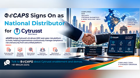 Cytrusst Appoints eCAPS as National Distributor in India